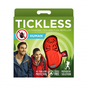 Ультразвуковой отпугиватель насекомых Tickless Human, зеленый (PRO10-102GR)