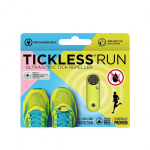 Ультразвуковой отпугиватель насекомых Tickless RUN, неоновый (RUN01UVY)