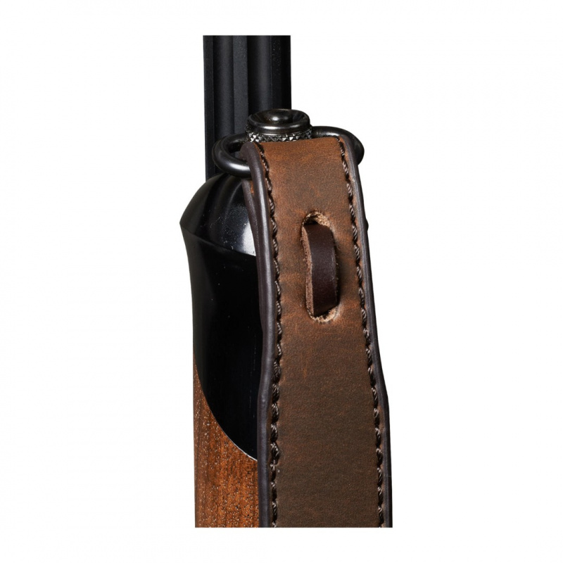 Ремень Harkila для ружья Shotgun sling in leather, Dark brown, 93 см (36010044236)