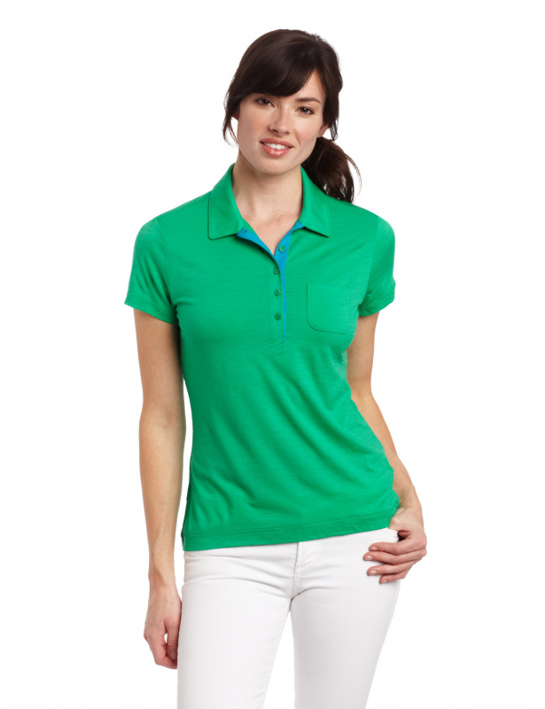 Футболка женская с коротким рукавом Icebreaker Harmony Polo (100998F48)