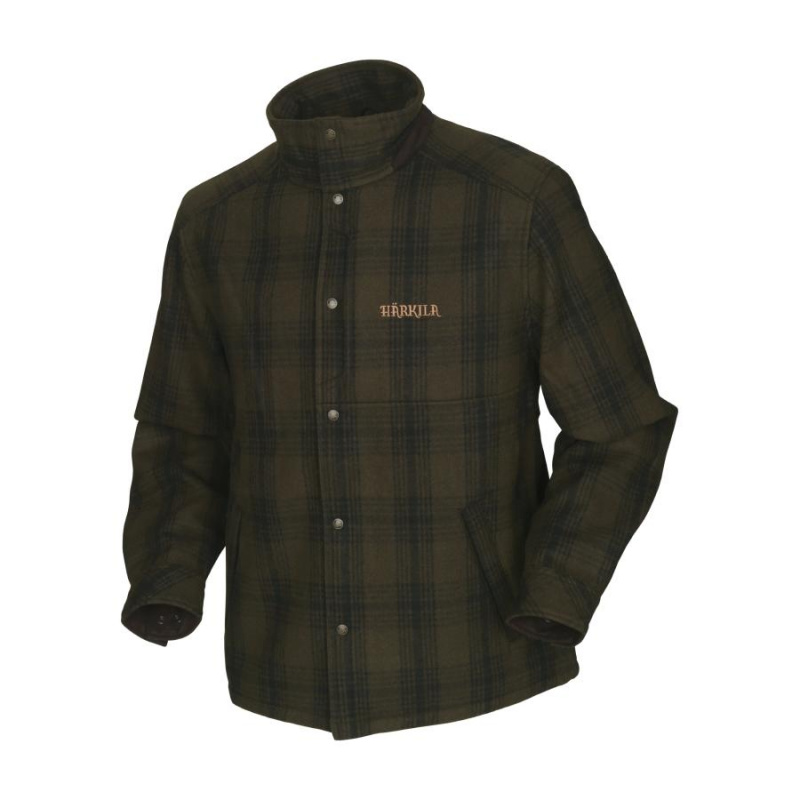 Куртка мужская Harkila Fjalar jacket, Willow green/Black (100118025)