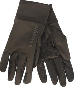 Перчатки мужские Harkila Power Stretch gloves, Shadow brown  (190108844)
