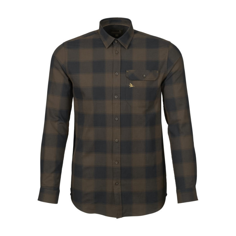 Рубашка мужская Highseat shirt, Hunter brown (140210164)