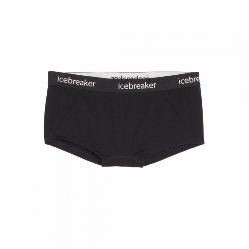 Трусы женские Icebreaker Sprite Hot Pant Black (100509001)