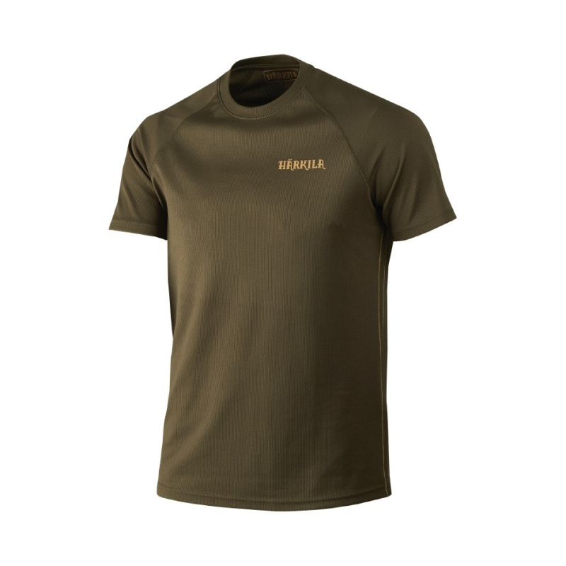 Футболка мужская Herlet Tech S/S t-shirt, Willow green (160100829)