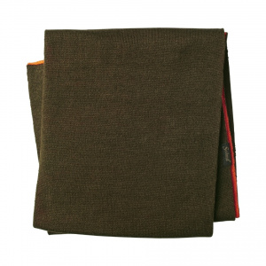 Шарф мужской Harkila Ian Reversible scarf, Hi-vis orange/Pine green (18020789099)