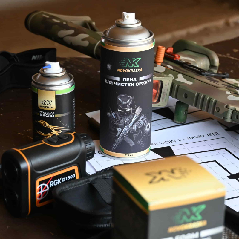 Пена для чистки оружия NK NOVOKRASKA (520 мл) (NK-пена-520)