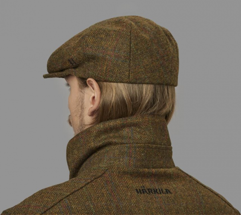 Кепка мужская Harkila Stornoway 2.0 flat cap, Terragon brown (180118324)