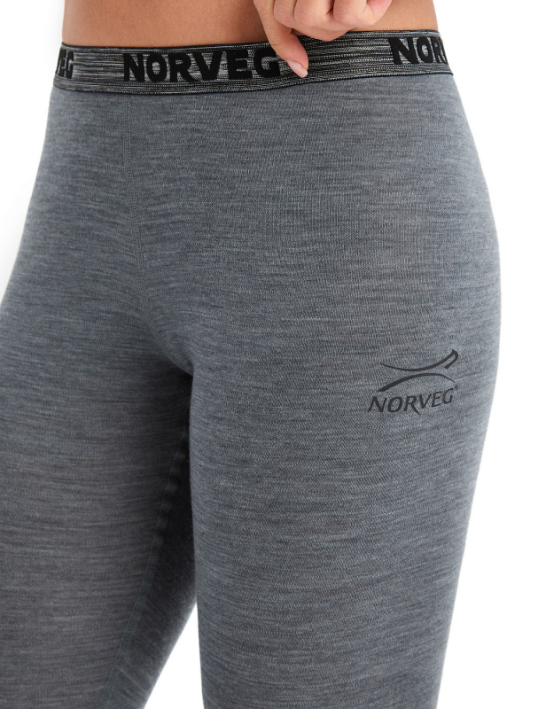 Термобрюки женские NORVEG SOFT, серый меланж (15SWL003RU-014)