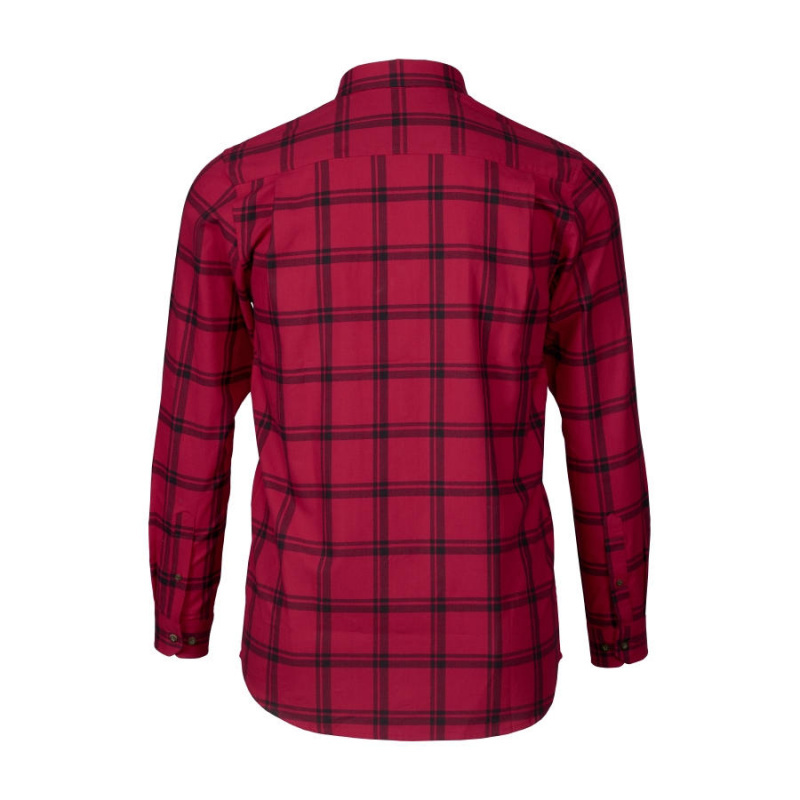 Рубашка мужская Seeland Highseat shirt, Hunter red (140210158)