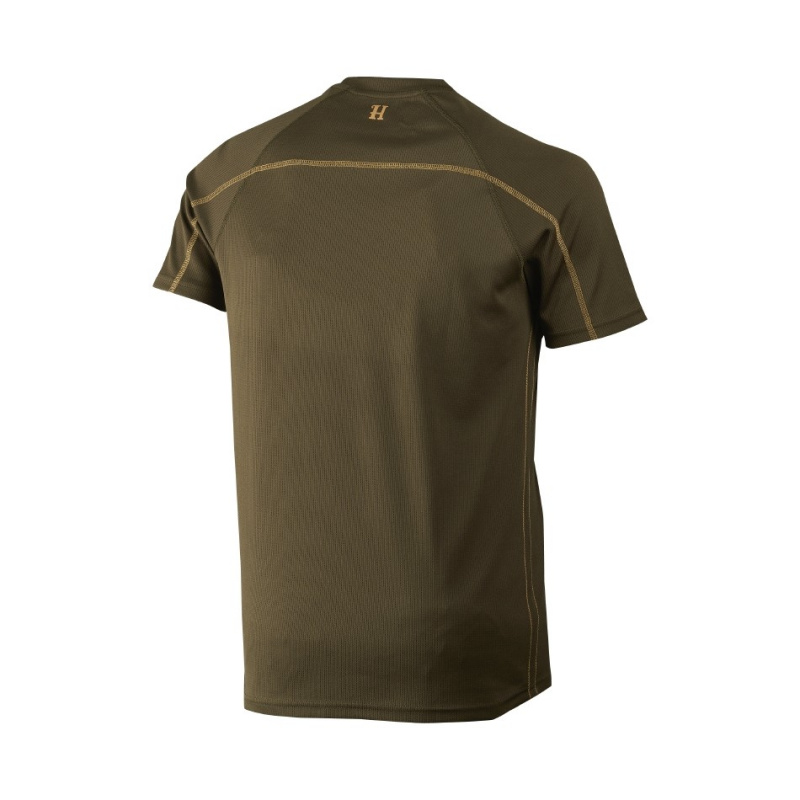 Футболка мужская Herlet Tech S/S t-shirt, Willow green (160100829)
