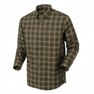 Рубашка мужская Harkila Milford shirt, Willow green check (140106430)