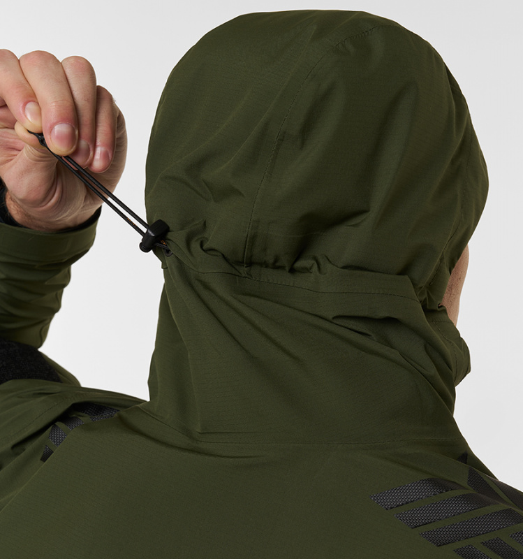 Куртка мужская H.U.T. Kivach, мембранная, хаки (H1200116-40)