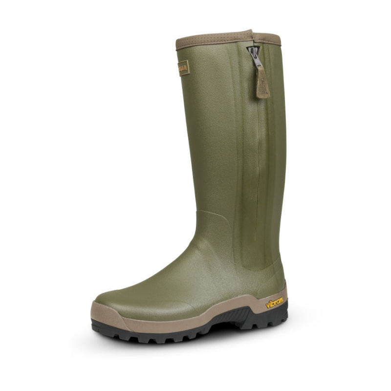Сапоги резиновые Orton zip, Dark olive (320101071)
