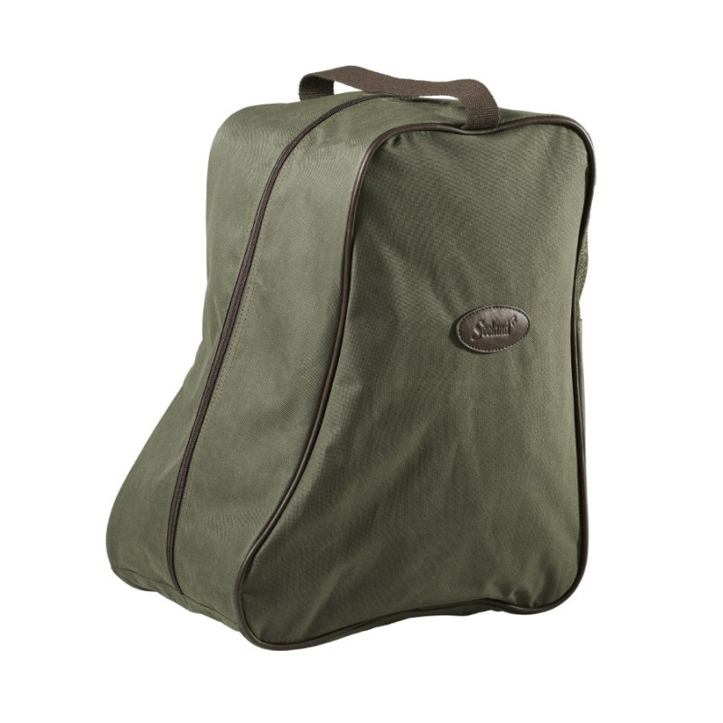 Сумка для обуви Seeland Boot bag, design line, Green/Brown (34020343900)