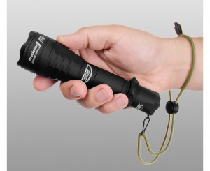Фонарь Armytek Predator v3 XP-E2, 1x18650/2xCR123A, 160 люмен, красный (F01602BR)
