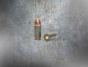 Патрон кал. 9 мм Luger (9х19мм)  с пулей FMJ (7,46 г) со стальной лакированной гильзой (91900)