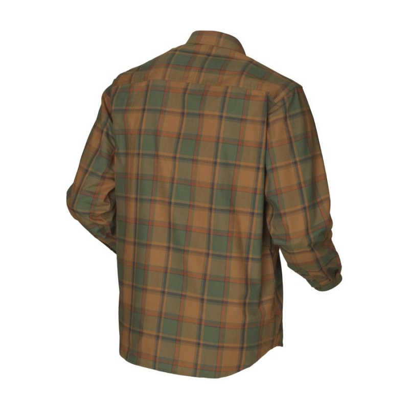 Рубашка мужская Harkila Metso Active shirt, Spice check (140111748)