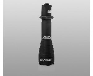 Фонарь Armytek Predator v3 XP-E2, 1x18650/2xCR123A, 160 люмен, красный (F01602BR)