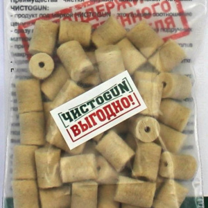 Войлочные патчи ЧистоGun диаметр 9,5 мм, 50 шт./упак (9,5-50)