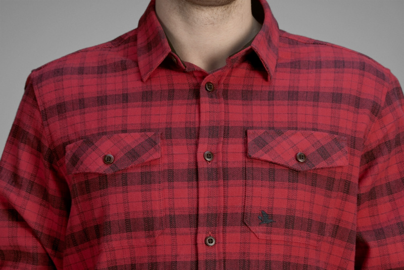 Рубашка мужская Seeland Stalk shirt, Alaska red (140205956)