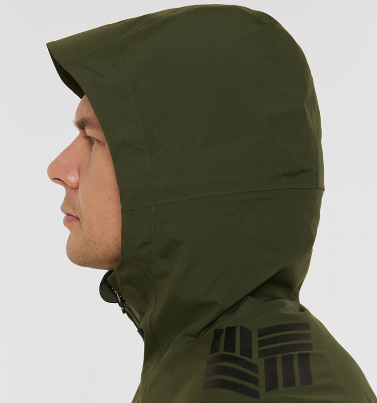 Куртка мужская H.U.T. Kivach, мембранная, хаки (H1200116-40)