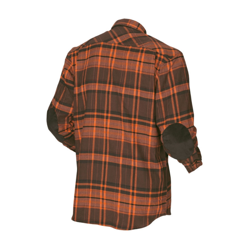 Рубашка мужская Eide, Orange check (140105897)