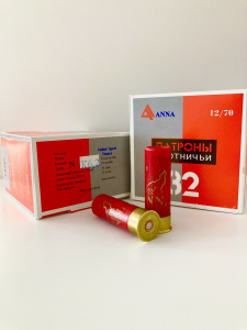 Патроны АННА с картечью 12/70, "Nobel Sport" 32 гр., "6,2"  (А127032-6,2NS)