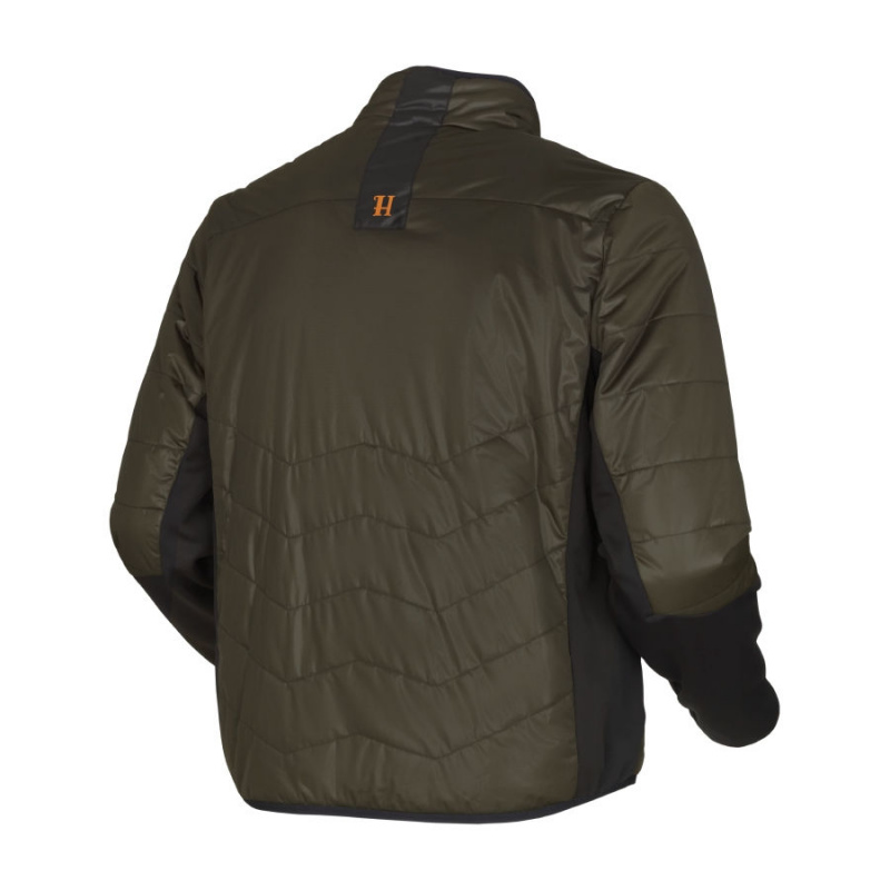 Куртка мужская Harkila Härkila Heat jacket, Willow green/Black (100118625)