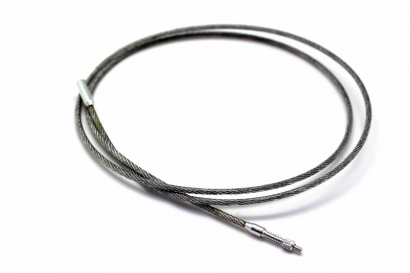 Шомпол гибкий ЧИСТОGUN универс., от 22-до12, адаптер-игла с гайкой+адаптер под ерши, дюраль, резьба мама 8/32, 100см (CHS-2S-100)