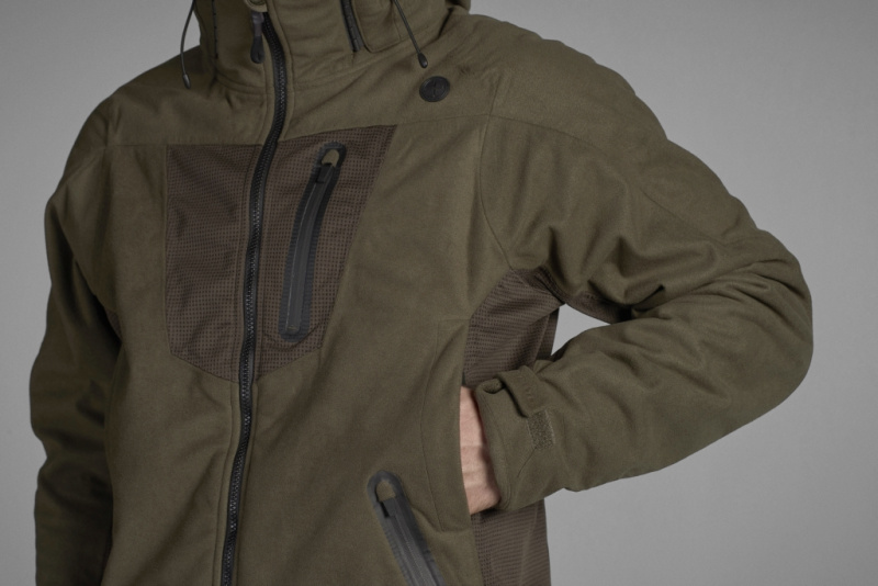 Куртка мужская Seeland Climate Hybrid jacket, Pine green (100216428)